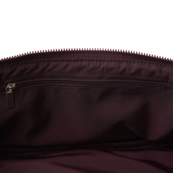 Marshmallow Flat Lay Makeup Box Bag - Chocolate Plum Hearts