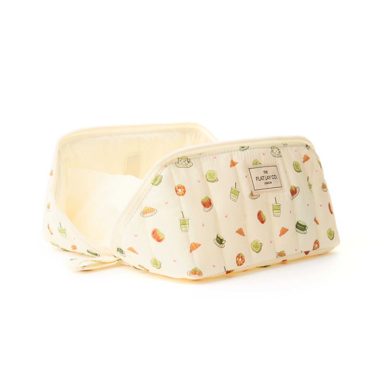 Marshmallow Flat Lay Makeup Box Bag - Matcha