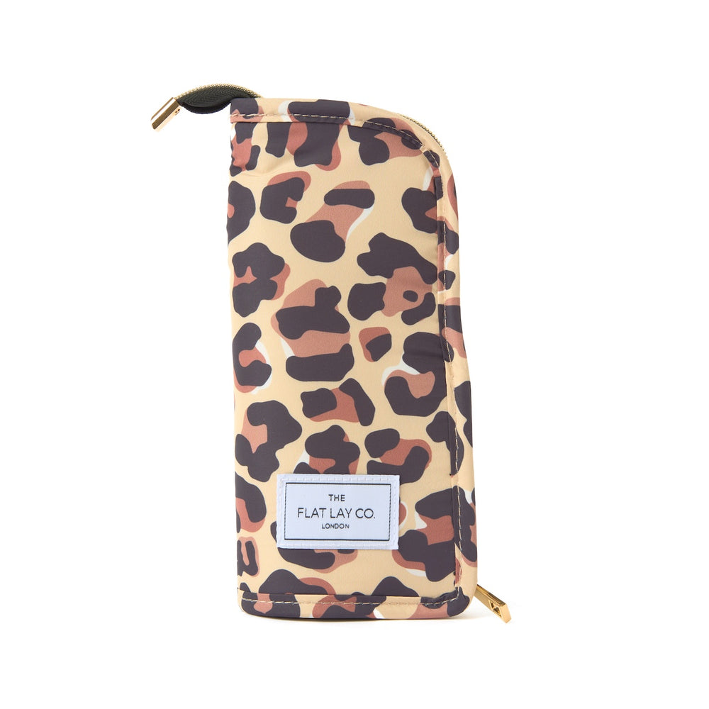Pinsel-Etui - Leopardenmuster