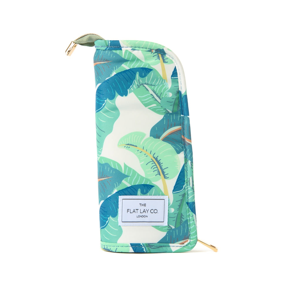 Pinsel-Etui - Tropische Blätter