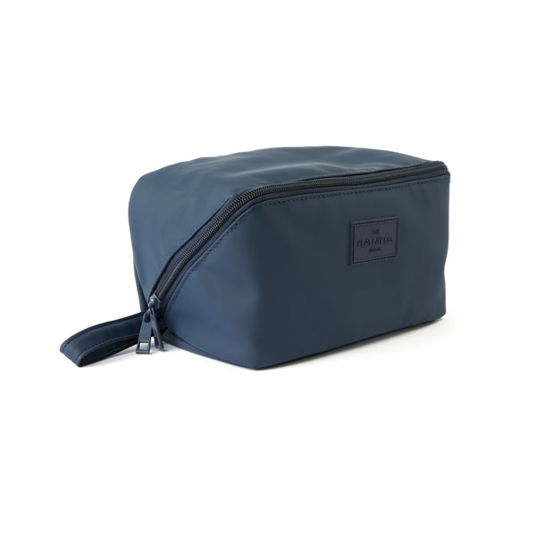 Men's Flat Lay Toiletry Carry - Navy Blue