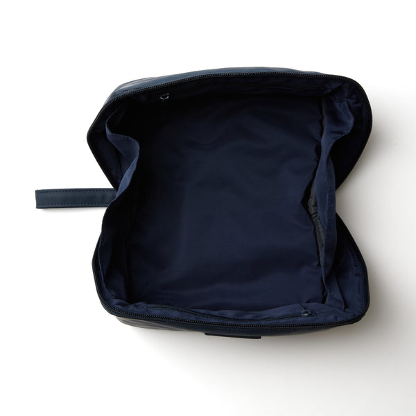 Men's Flat Lay Toiletry Carry - Navy Blue