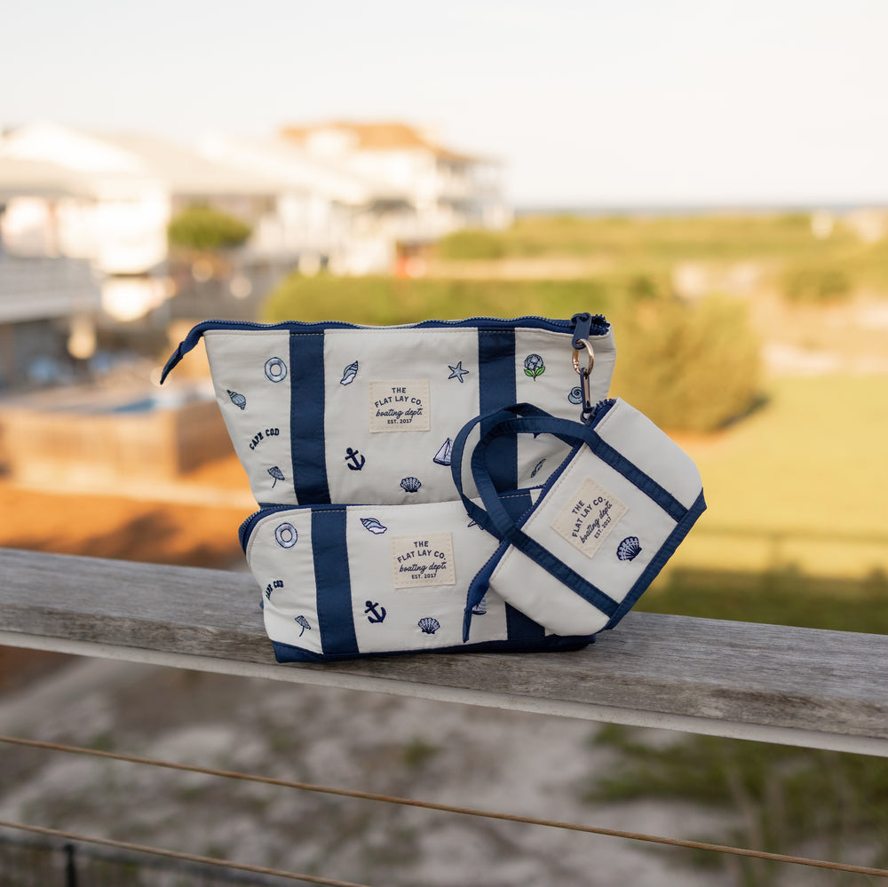 Mini Keyring Täschchen - Cape Cod