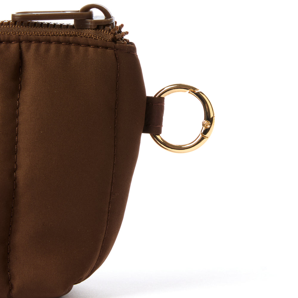 Mini Keyring Täschchen - Espresso