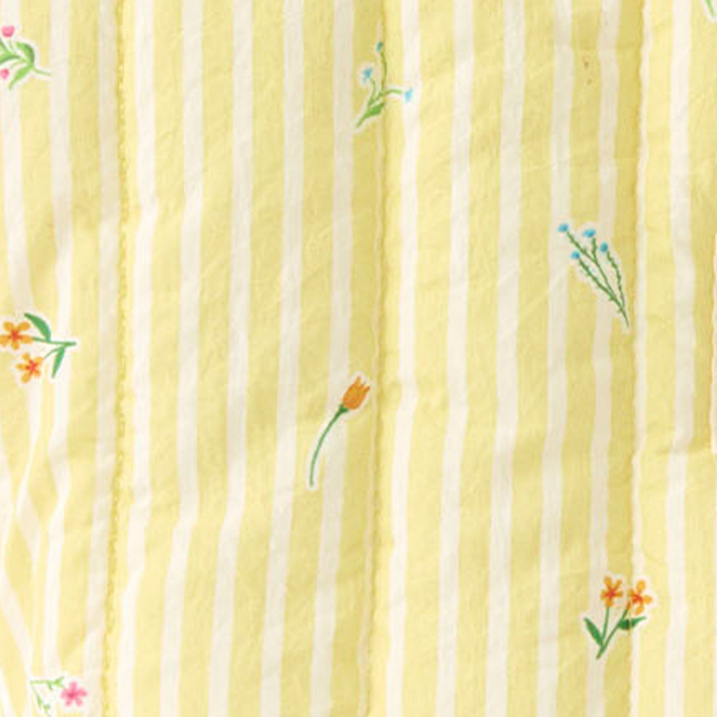 Parachute Drawstring Flat Lay Makeup Bag - Flora