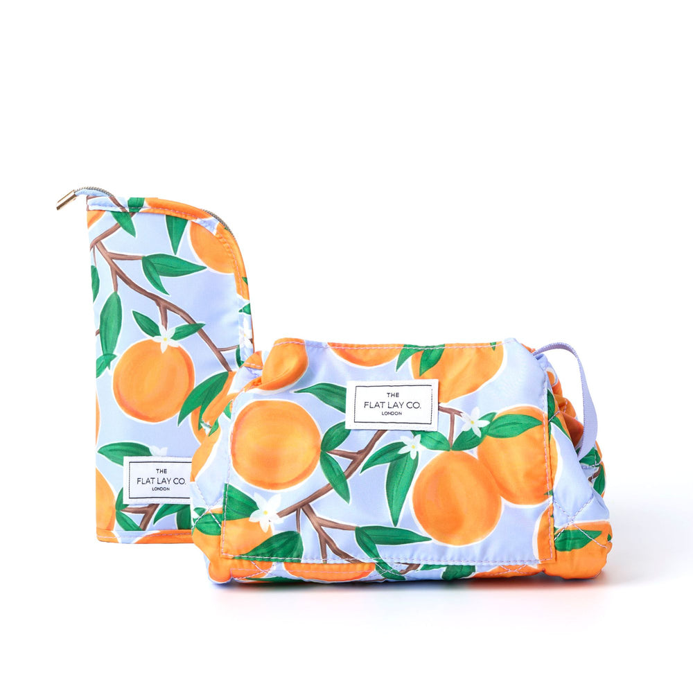 Drawstring & Pinsel-Case Set - Orangen