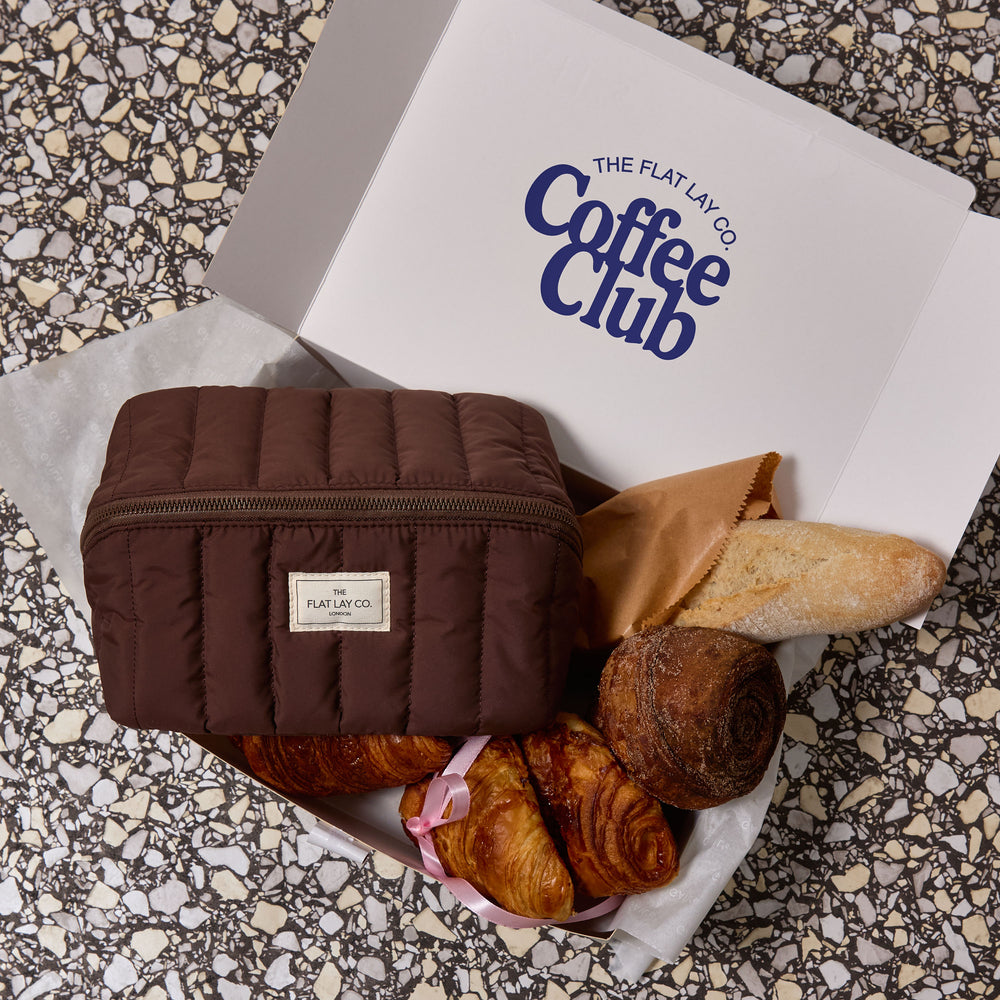 Marshmallow Kosmetiktasche - Espresso