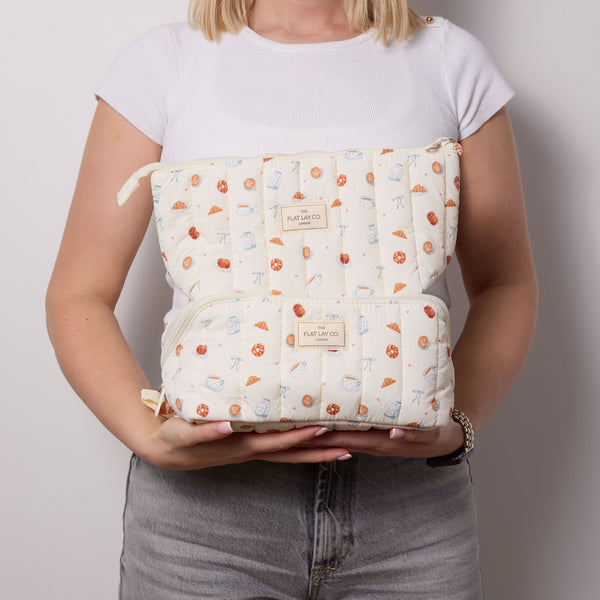 Padded Essential Makeup Pouch - Patisserie