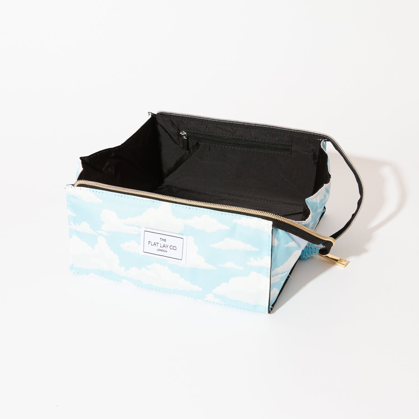 Clouds Flat Lay Makeup Box Bag