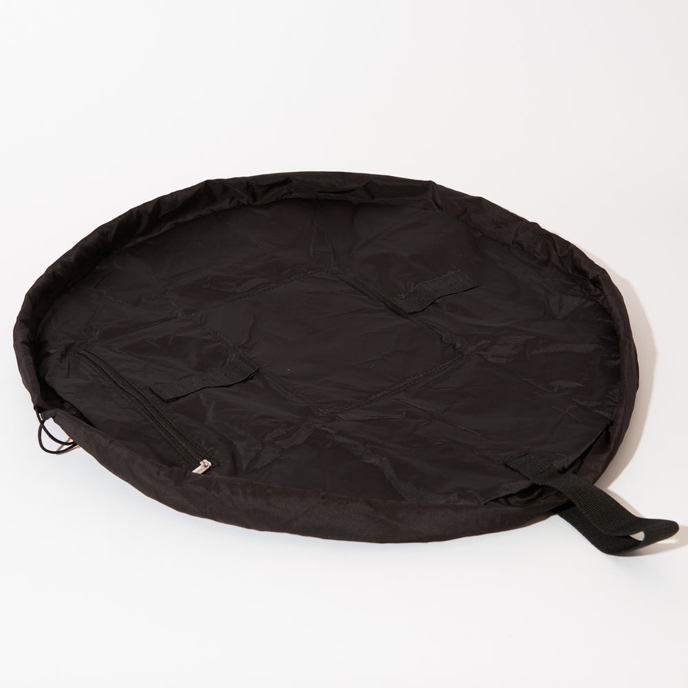 Drawstring Kosmetiktasche - Schwarz