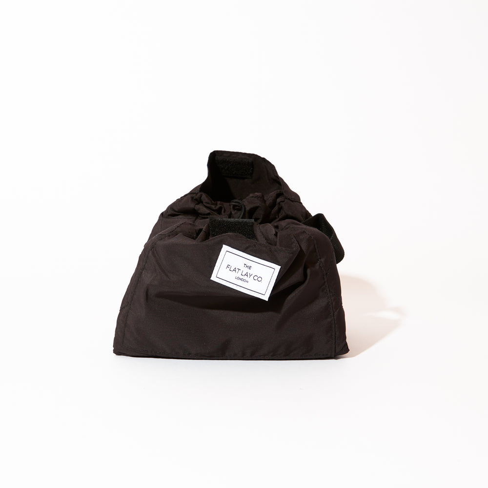 Drawstring Kosmetiktasche - Schwarz