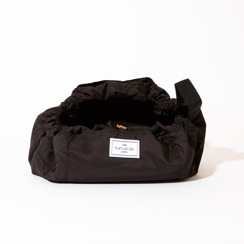 Drawstring Kosmetiktasche - Schwarz