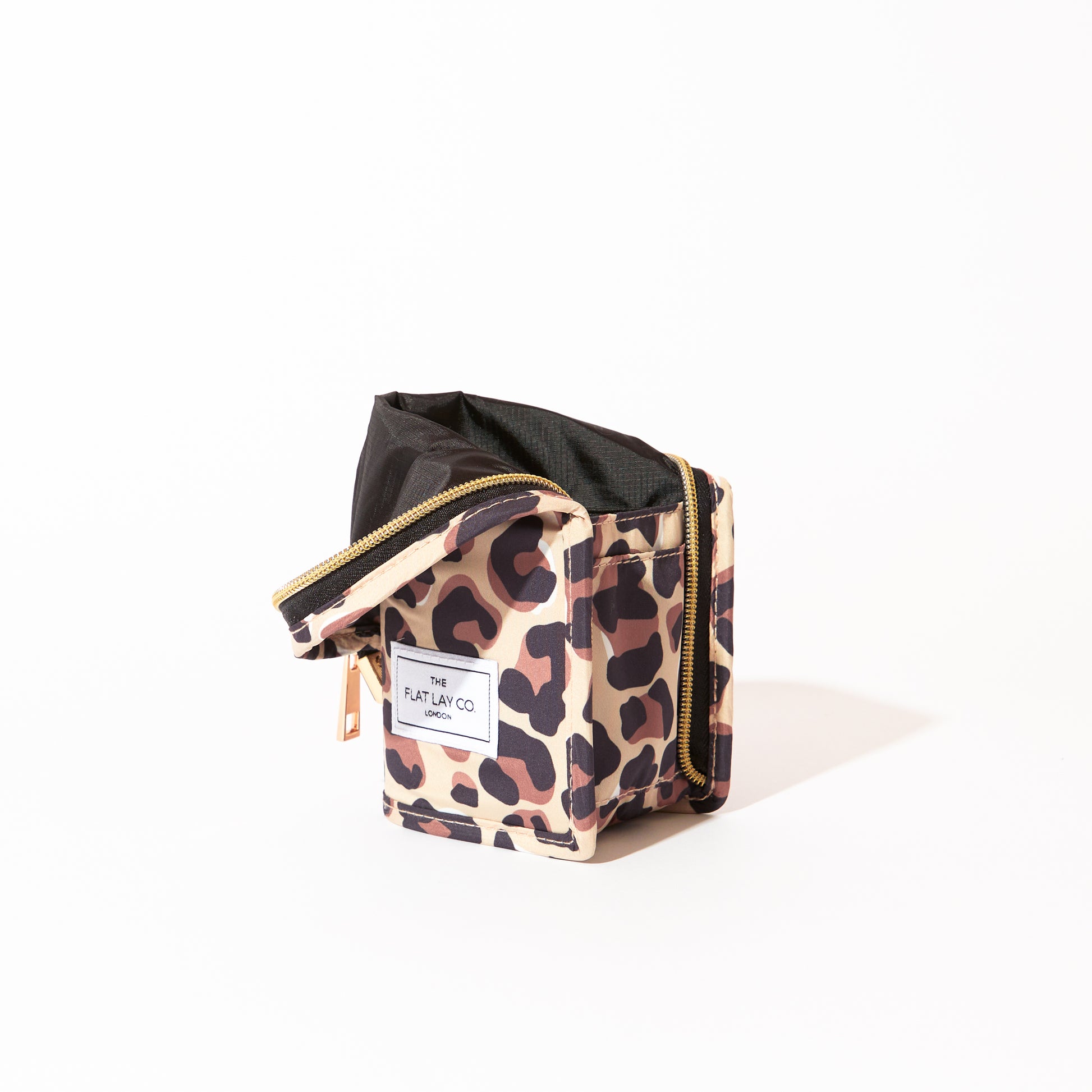 Leopard Print Standing Brush Case